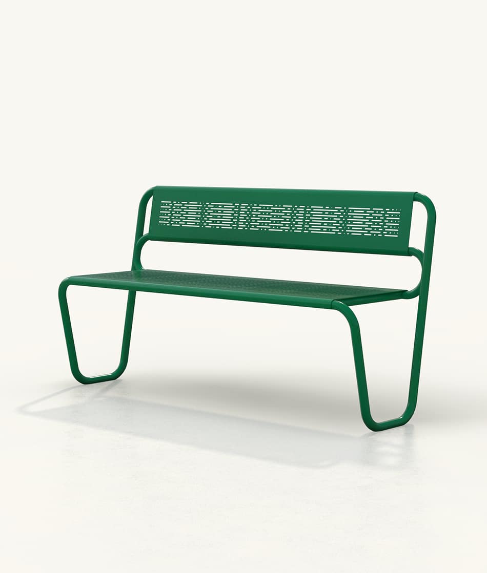 banc-metal mobilier urbain plix