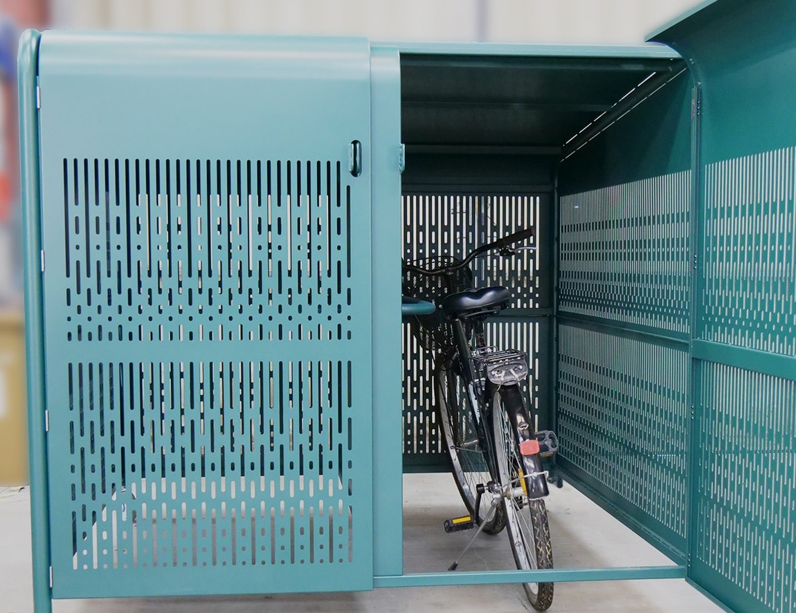 box vélo 2 places mobilier urbain