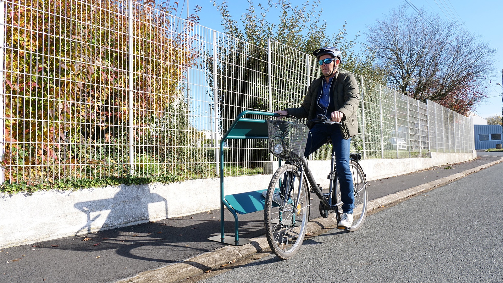repose-pied vélo urbain